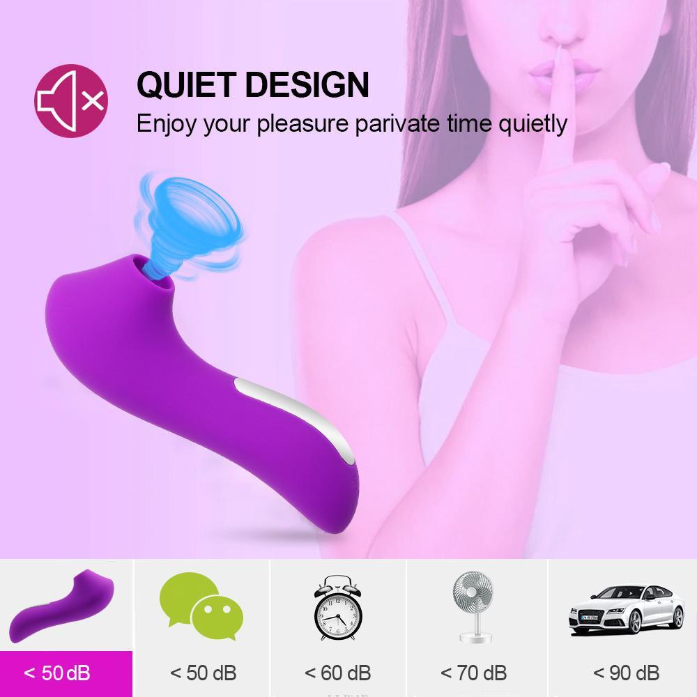 Suction Cup Vibrator Female Vacuum Stimulator Adult Toys
