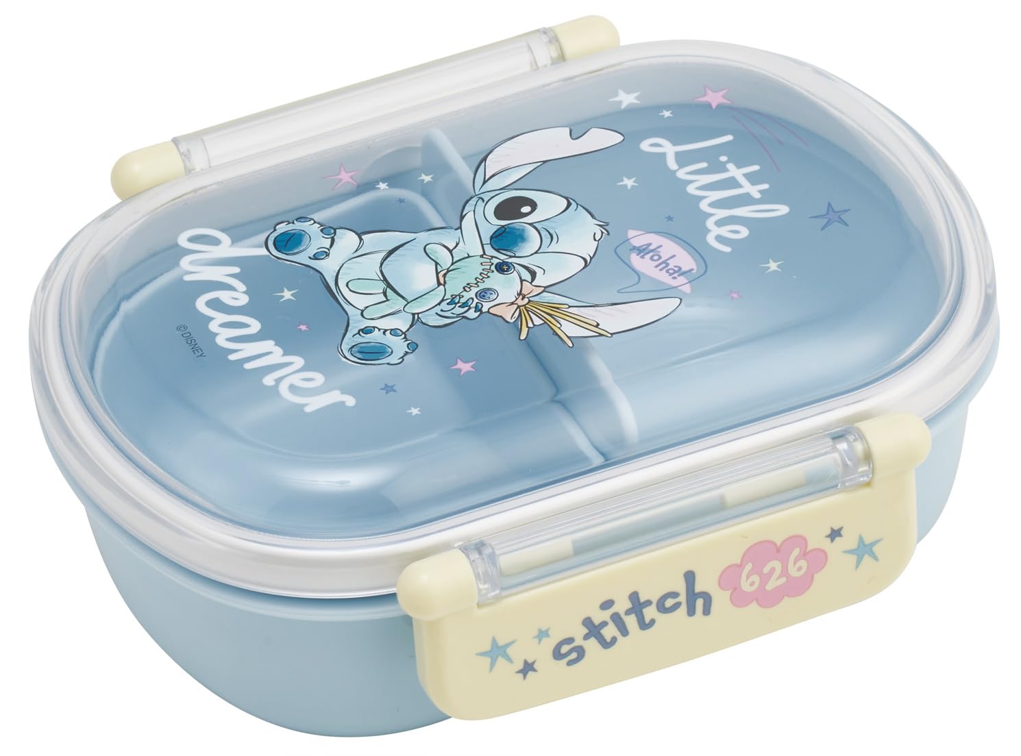 

Skater Bento Fluffy Serving Single 360ml Made in Dishwasher and Microwave Disney Lilo Stitch Hug for Boys and Kids Box, Capacity, Tier, Capacity,