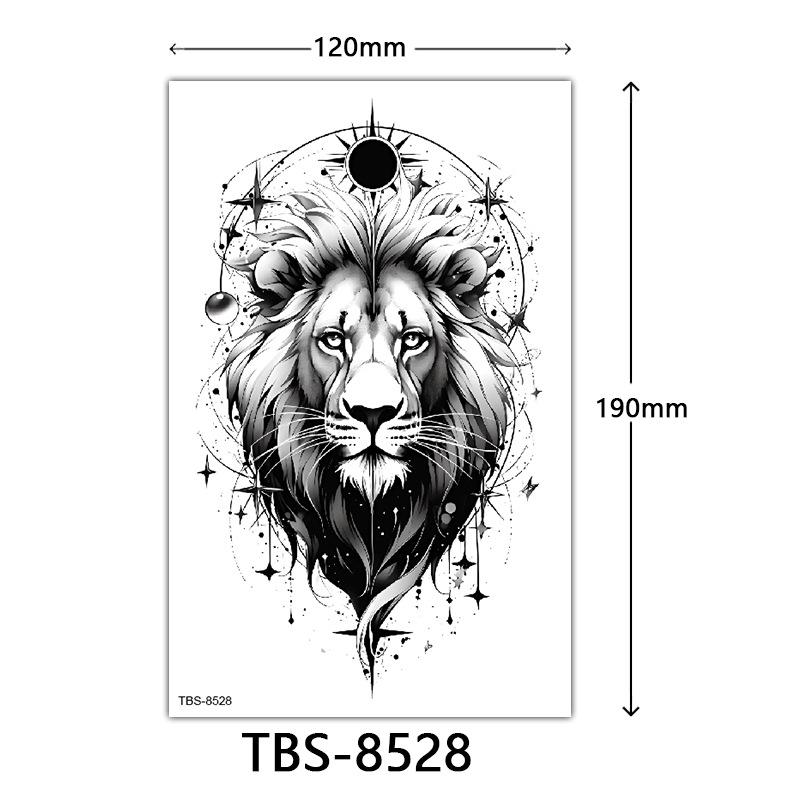 Waterproof Tattoo Sticker, Totem Character Animal Tattoo Sticker Tattoo
