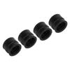 4pcs Carburetor Intake Manifold Boots Rubber 35mm To 37mm Replacement for CB650 RC03 1979‑1982