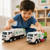 Inertia Powered Garbage Truck Toy Simulation Cleaning Sprinkler Truck  Boys Gifts