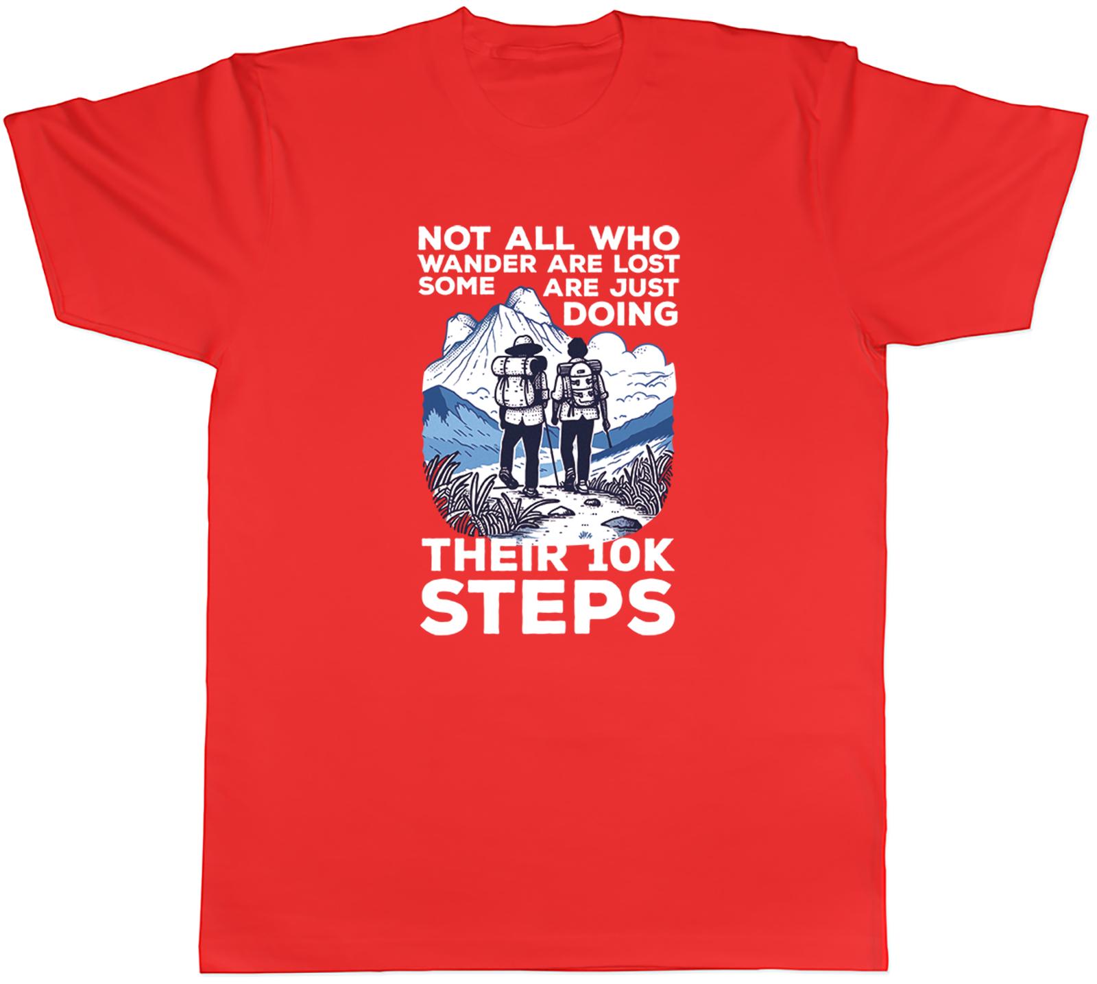 Some are Just Doing Their 10k Steps Funny Joke Unisexs TShirt Tee Gift Top S