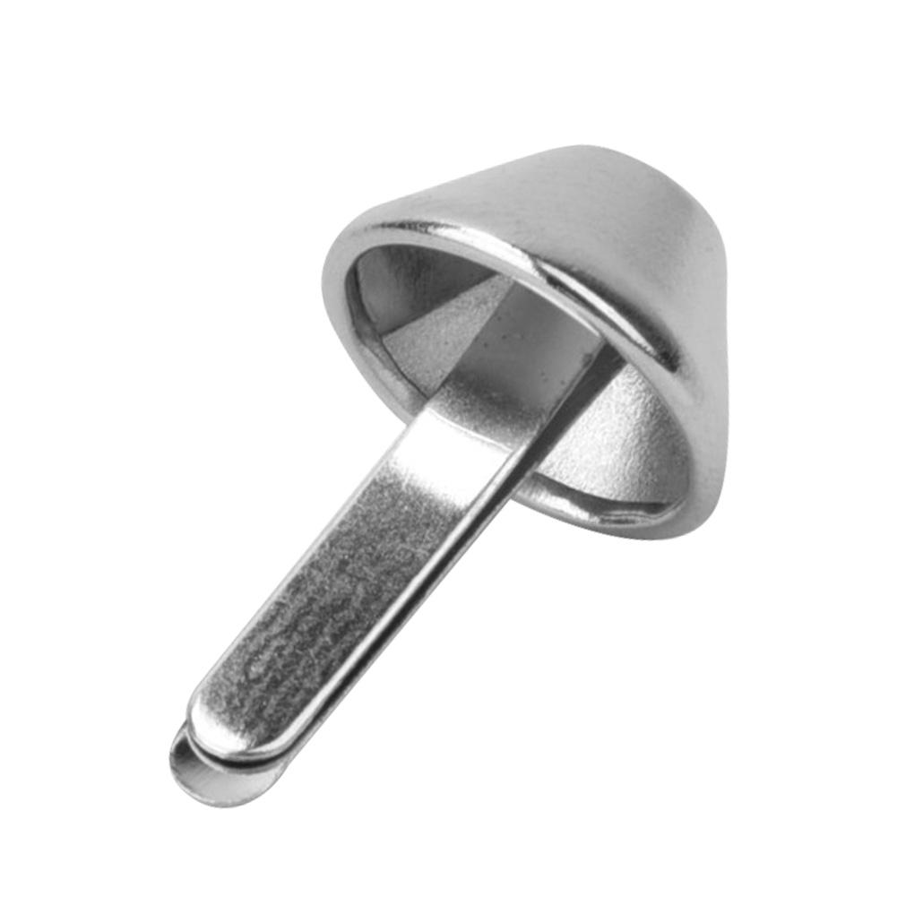 100Pcs Flat Feet Stud Iron Silver Iron Mushroom Type DIY Handbag Leather Craft Accessories
