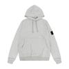 Basic Plain Hooded Sweatshirt Men Women 360g Cotton Loose Fit Casual Streetwear