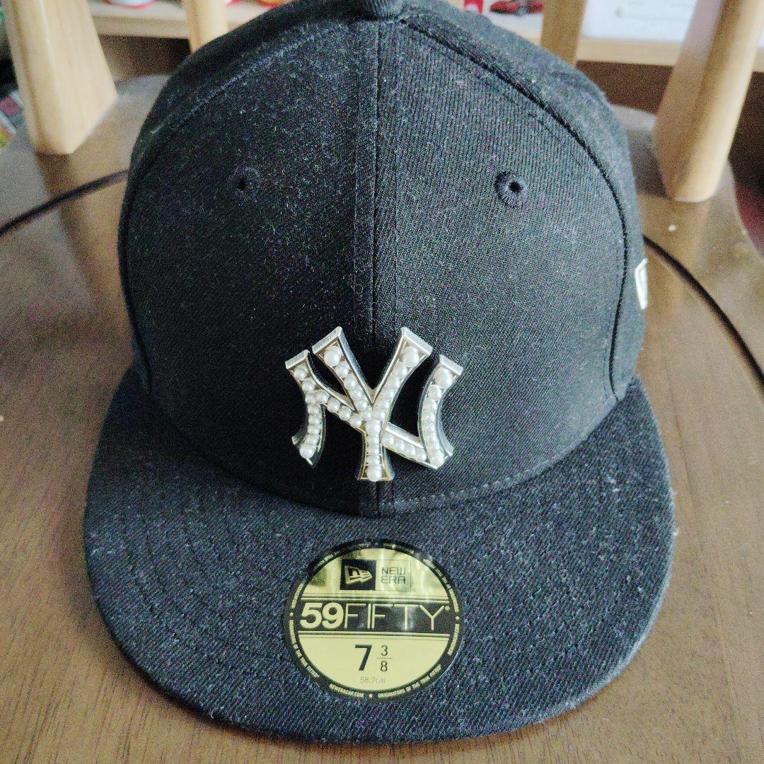 Used New Era 59FIFTY NY Yankees Cap Black