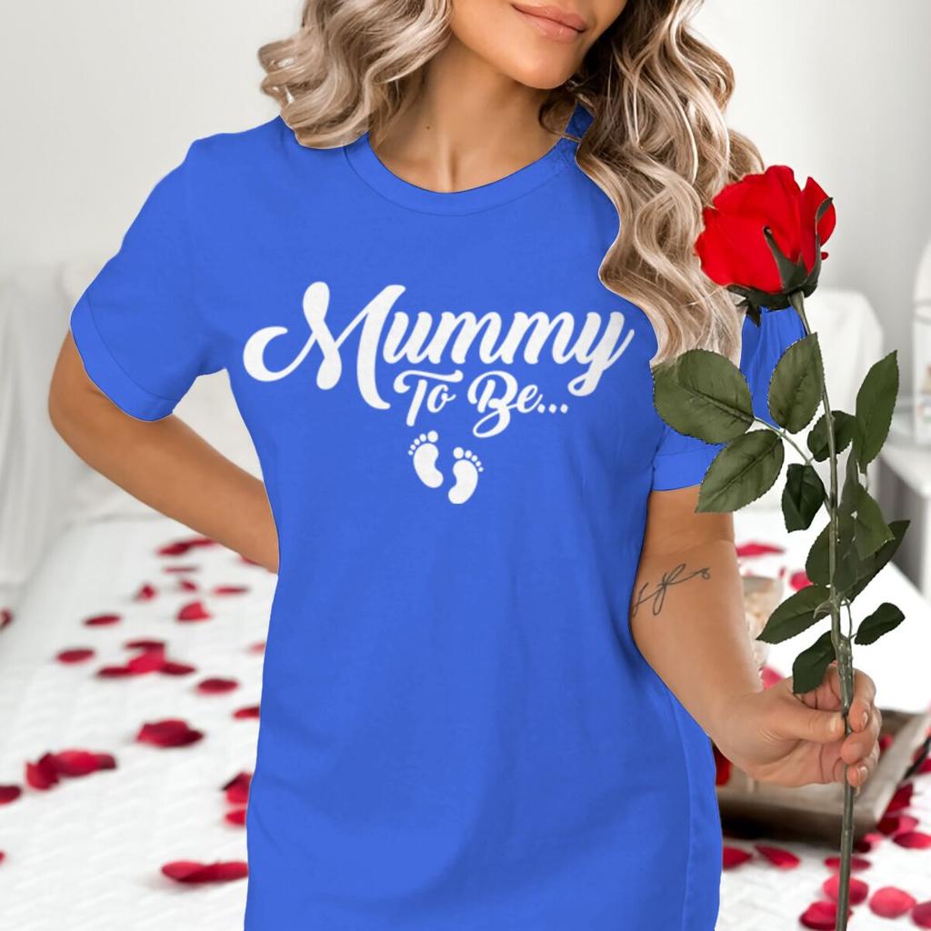 New 2026 Daddy To Be Mummy To Be Tshirts Funny Pregnancy Announcement Tops Couple Fashion Crewneck Men Women Sweet Tees Gifts
