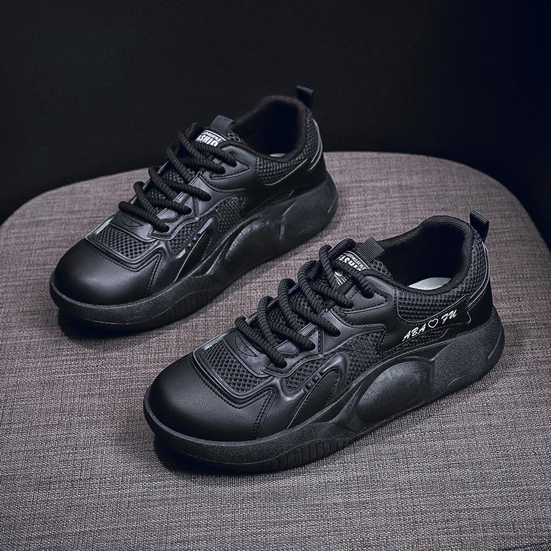 2024 little white shoes children's autumn new Korean version ins student leisure sports versatile breathable mesh board shoes women