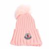 Luxurious Women's Solid Color Warm Winter Knit Beanie Hat With Classic Design