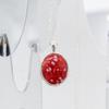 metamic Classic Necklace (Mushroom Red)