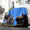 Serious Group Portrait Blanket Soft Throw Blanket For Home Bedroom Bed Sofa Travel Office Solid Christmas Blanket