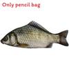 Creative Fish Shape Pencil Case With Polyester Material Fun Storage For Students And Kids