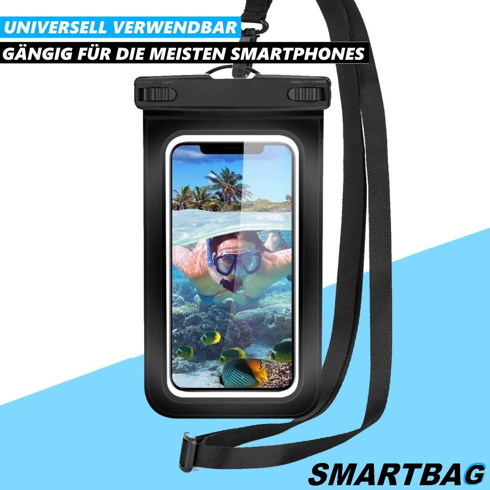 SMARTBAG Handy Schutzhülle Handytasche wasserdicht universal [2er Set]