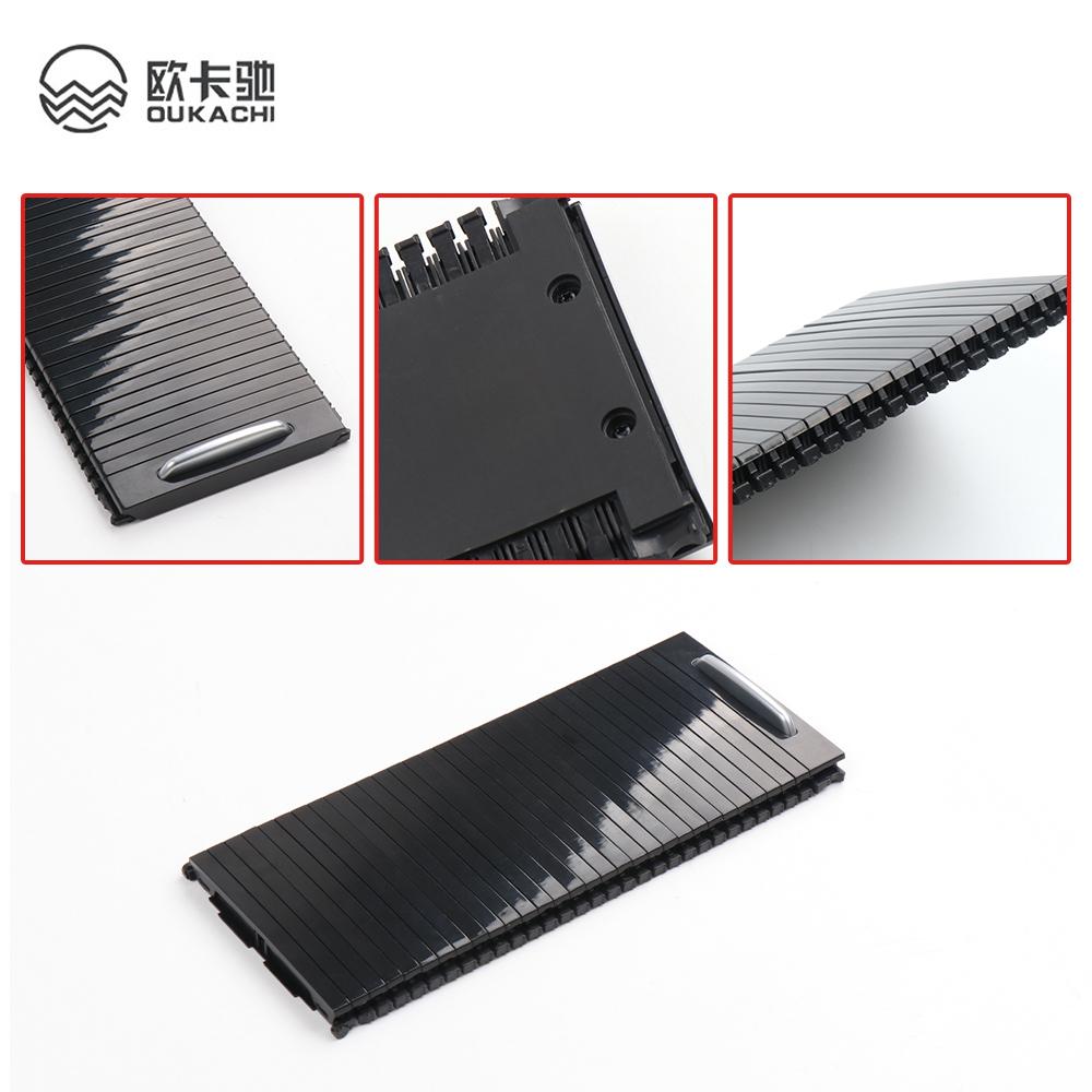Car Inner Indoor Centre Console Roller Blind Cover Water Cup Holder Storage For Jaguar XFL XF XFL XE