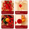 Housewarming Door Hanging: New Home Fortune Fruit String for Indoor Living Room Decor, Adds Birthday Atmosphere