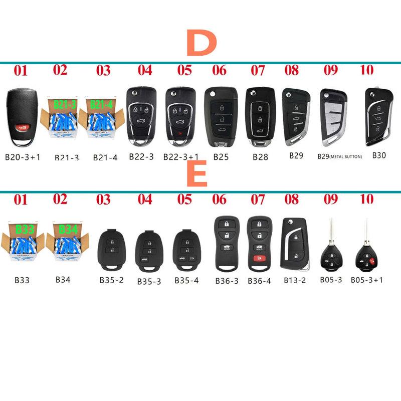 1pc KEYDIY B Series KD Remote Key B01 B02 B05 B11 B12 B13 B15 B16 B18 B21 B22 B25 B28 B29 B30 B33 B34 B35 for KD900 KD-X2 KD-MAX