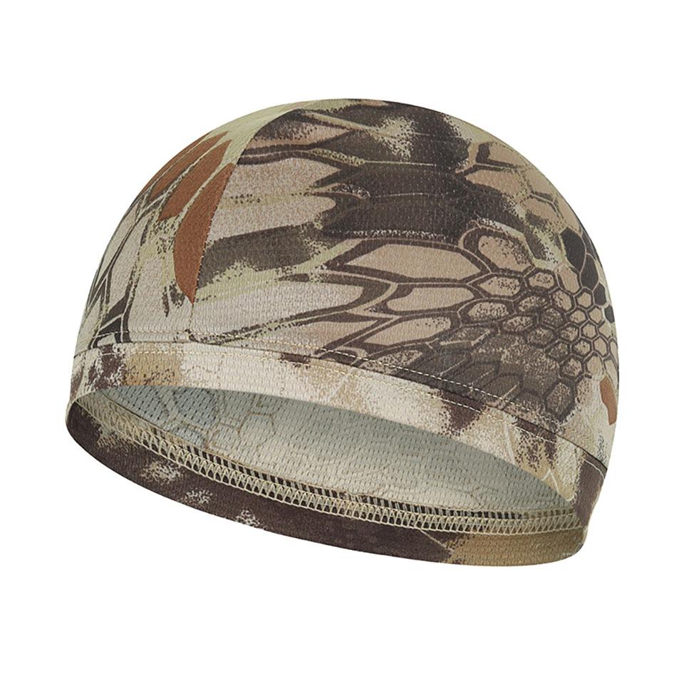 Cycling Hiking Cap Breathable Quick Dry Mesh Camo Print Bike Motorcycle Helmet Liner Sweat Wicking Sports Running Hat