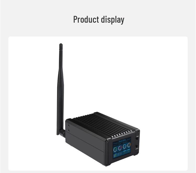 Raspberry Pi CM4 NAS Server with Dual SATA & 2-inch LCD