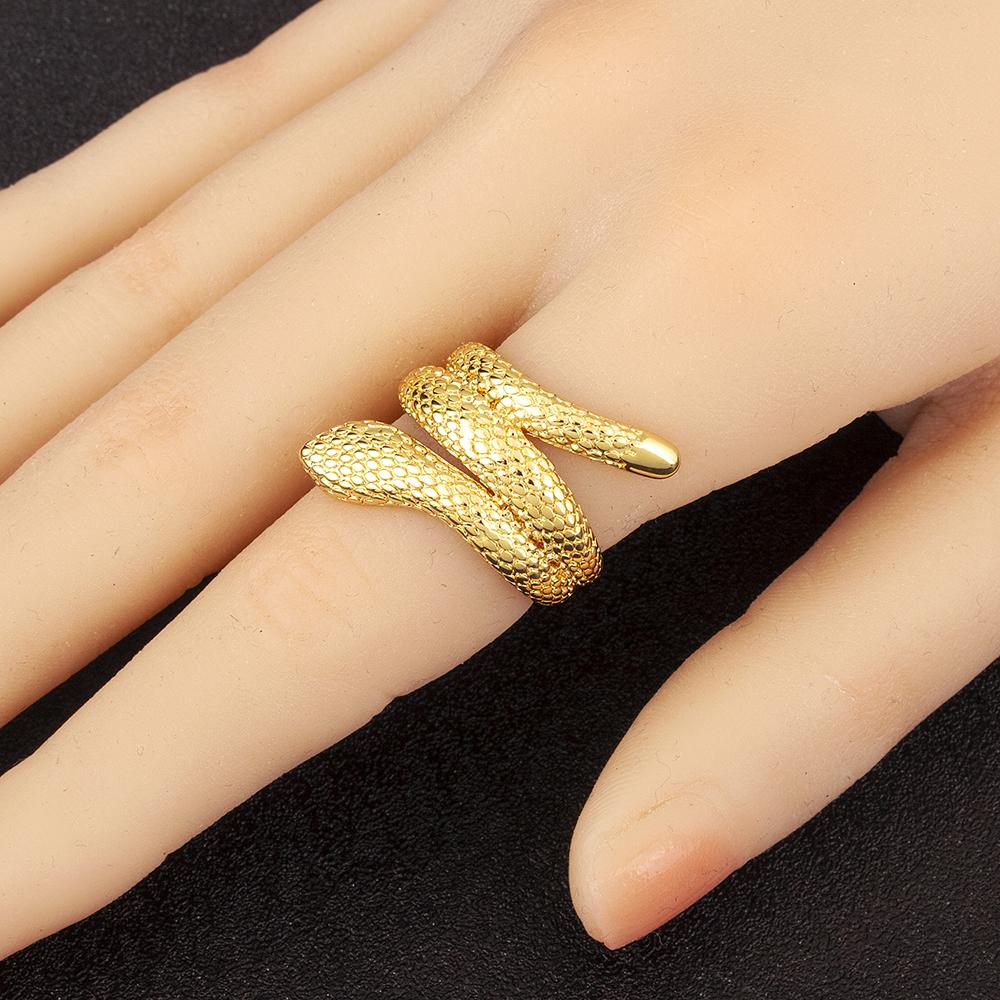 Nidin New Fashion Copper Multilayer Open Rings Adjustable For Women Punk Rock Style Finger Jewelry Accessories Creative Gifts