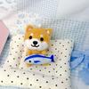Travel Shiba Inu  Plush toy Keychain KT dress up Mameshiba Hot Spring Star Shiba Inu Stuffed Animal lovely puppy doll