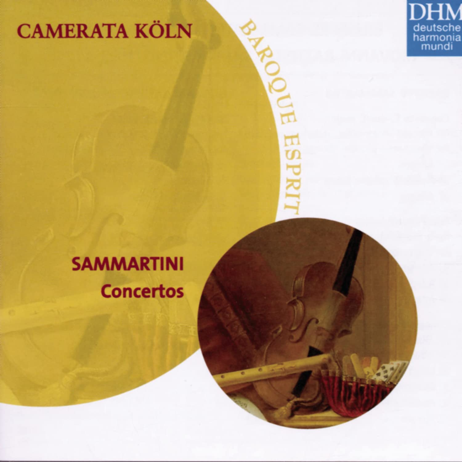 

CD GIOVANNI BATTISTA SAMMARTINI, GIUSE - Camerata Koln Europe Classical Used