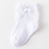 0-5Years Newborn Baby Girls Socks With Bows Breathable Toddlers Girl Short Socks Hollow Out Kids Infant Princess Cute Socks
