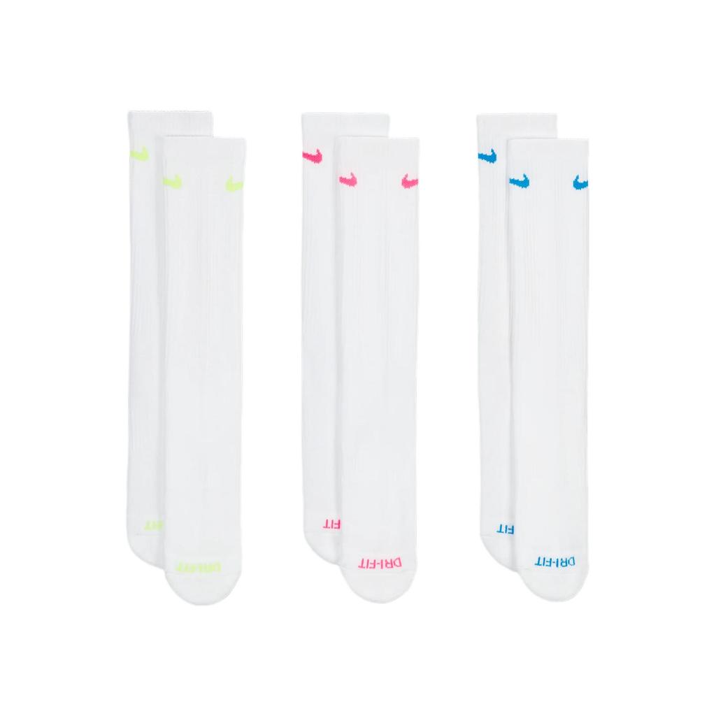 Nike Crew Socks Unisex 3 Pack Multicolor SX6888-938