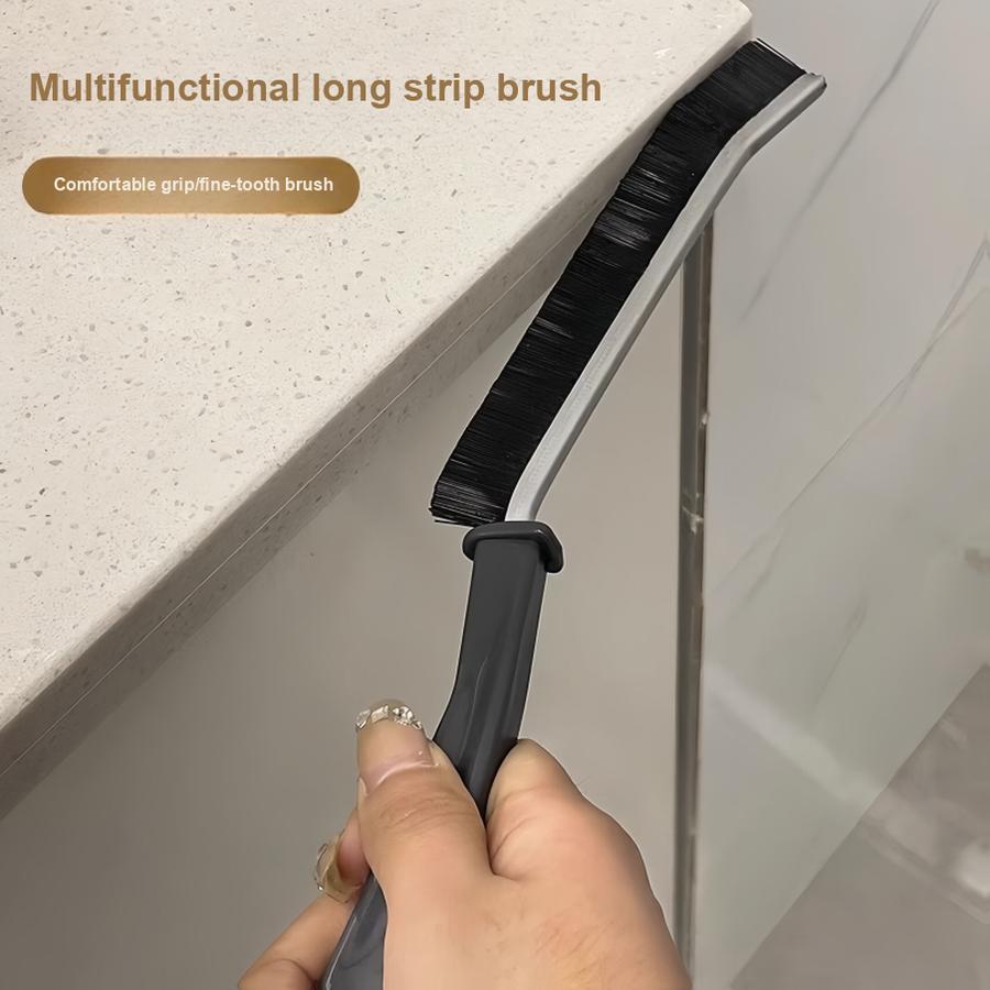 3 pcs Bathroom Gap Cleaning Brush for Tile, Kitchen Narrow Crevice Brush, Multi-Functional Window Sill Dust Cleaner