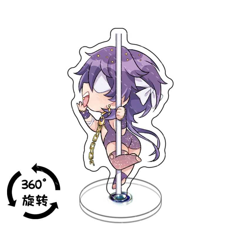 Creative Cartoon Game Anime NU: Carnival Love Pop Acrylic Stand Aster Figure Eiden Statue Garu Desk Ornaments Fans Collect Gifts