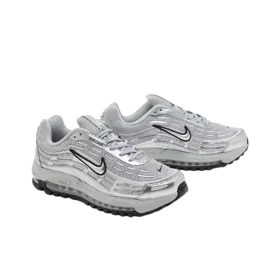 Nike Air Max TL 2.5 Argento Metallizzato Scarpe da Ginnastica da Uomo Grigio Argento Piatto Nero HM8818-001