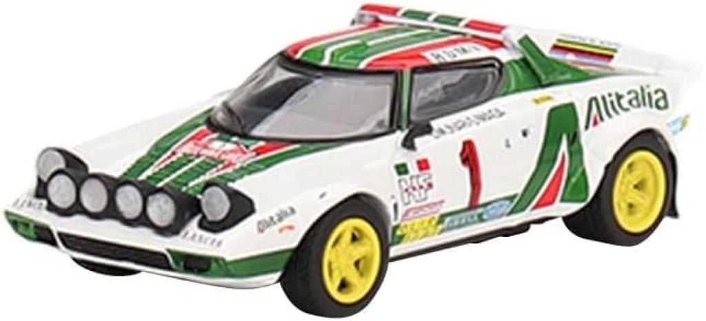 MINI GT 164 Lancia Stratos HF Monte Carlo Rally 1977 Winner #1 (Left-hand Drive) Finished Product MGT00422-L