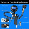 Digital Bike Tire Pressure Gauge, Presta Valve Adaptor, Schrader To Presta Valve Adapter For Air Compressor, Schrader Valve Adapter, Easiest Use
