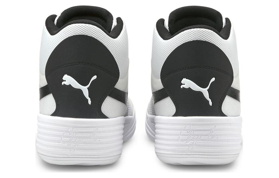 Puma Clyde All Pro Mid White/Black Men's Sneakers