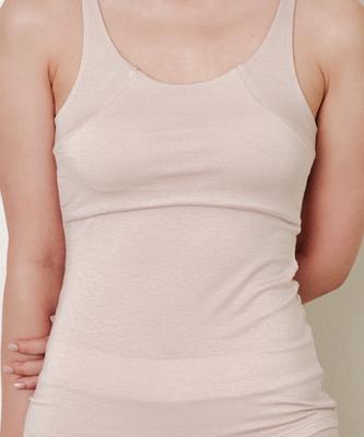 Minomajeu Clear Camisole, Comfortable Bra-Nashi Without Elastic Band