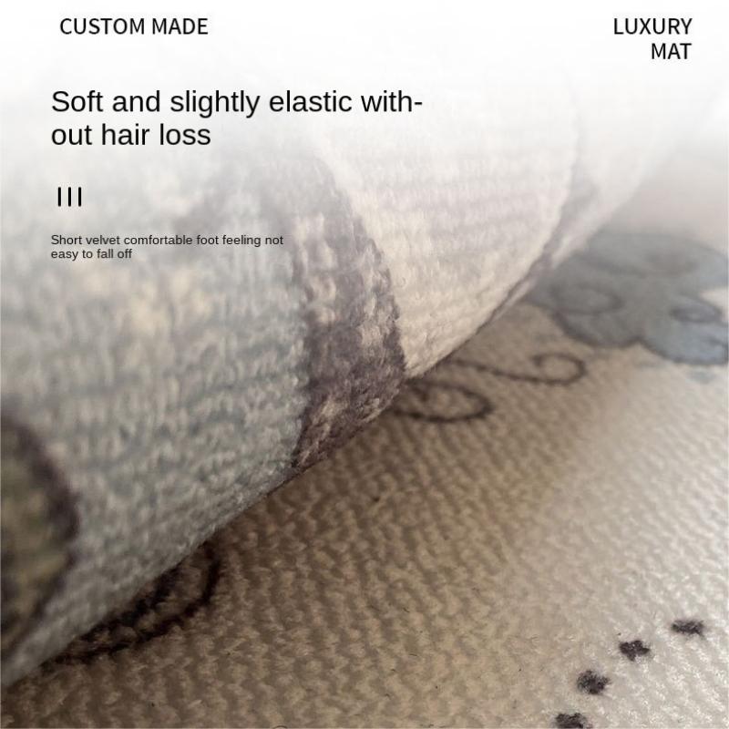 Dywan do pokoju dziecięcego, dywanik do raczkowania dla niemowląt, duży rozmiar, nadający się do prania w pralce, dywanik podłogowy do czytania, do zabawy, antypoślizgowy