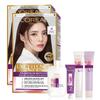 L'Oréal Paris Excellence Duo Cream Hair Dye, No. 4 Brown, 2 Pcs.