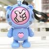 Key Chain Creative Multi-purpose Plastic Guessing Toy Key Pendant for Kids