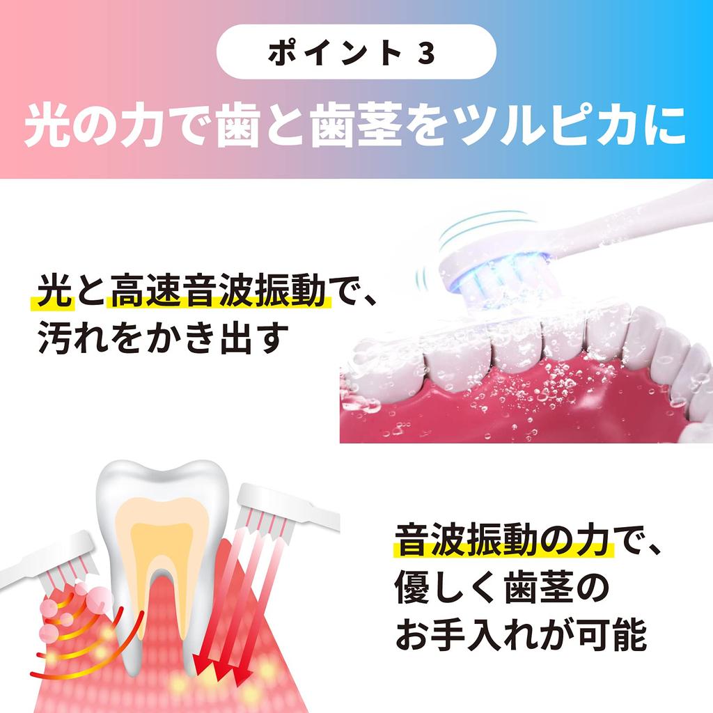 Çok işlevli elektrikli sonik diş fırçası Akıllı Sonik Elektrikli Diş Fırçası [SelectAge]