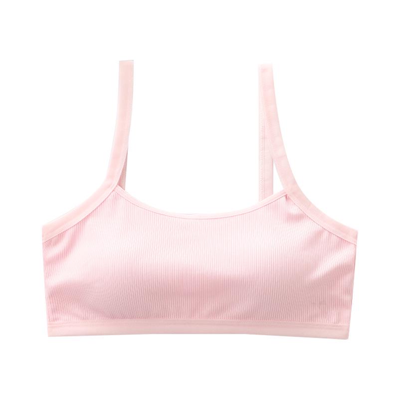 Girls' Developmental Puberty Tank Top: Elementary to High School Student Underwear, Inner Wear, Wrap Chest Bra
