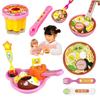 Food Feeding PuddingBentoLamian Noodles Feeding Toy Desktop Ornament Role Play Pretend Play House Toys For Kids Girls