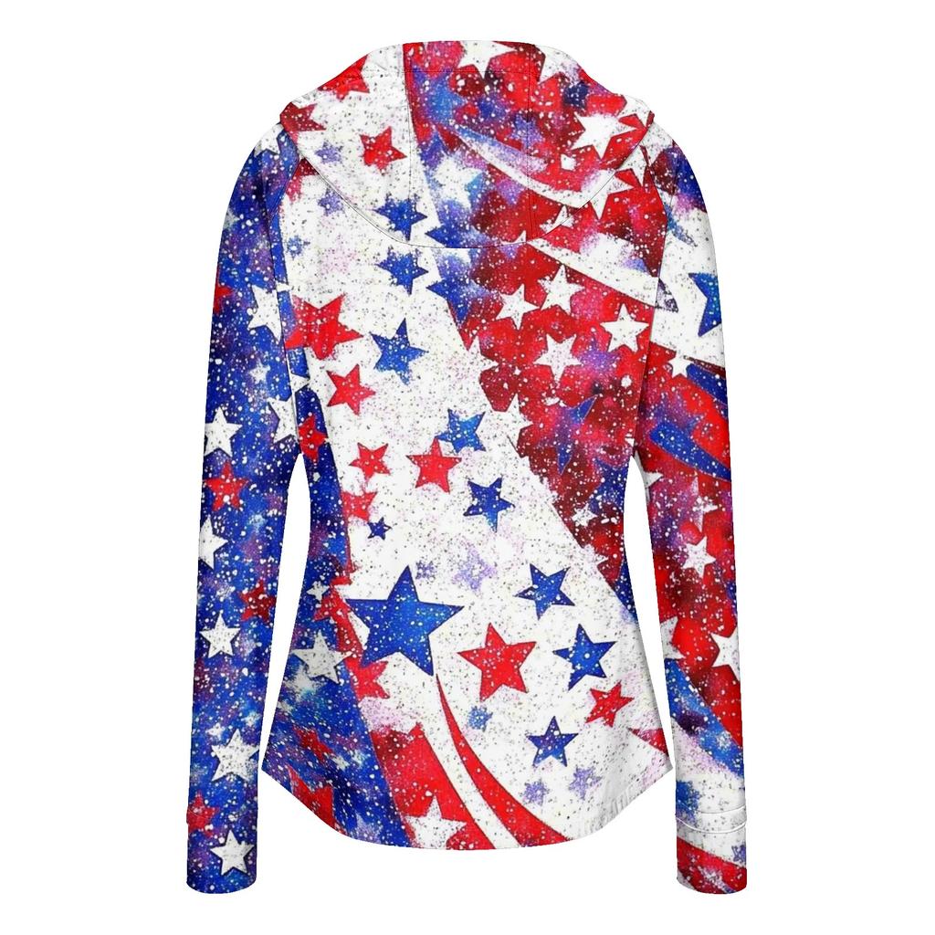 Women's Lightweight Hooded Jacket with Full Zip Front Pockets Long Sleeve Sun Protection Outerwear for Outdoor Activities