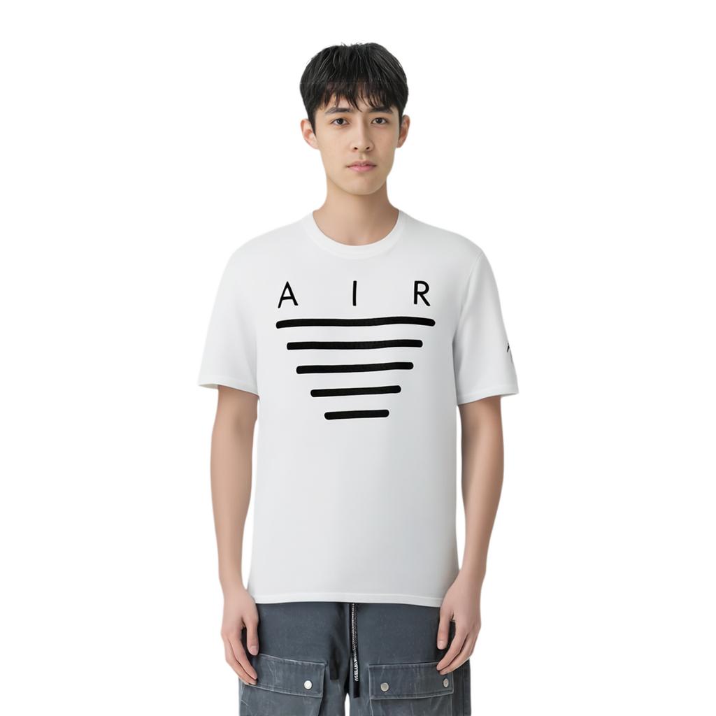 Jordan Casual Short Sleeve T-Shirt Men Tops White AJ3991-100
