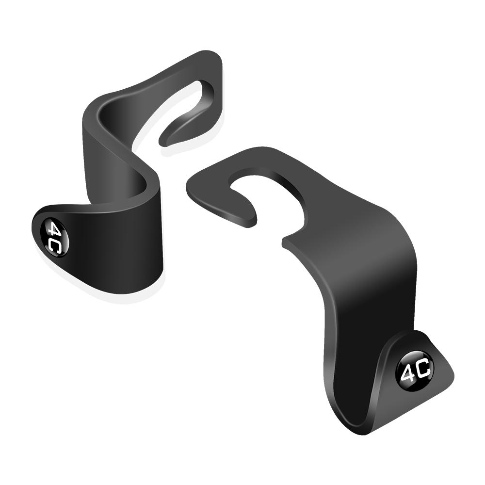 2026 Hot Sticker 2Pcs Car Seat Headrest Hooks Hidden Back Hanger Organizer Rear Interior Accessories For Alfa Romeo Giulia Stelv