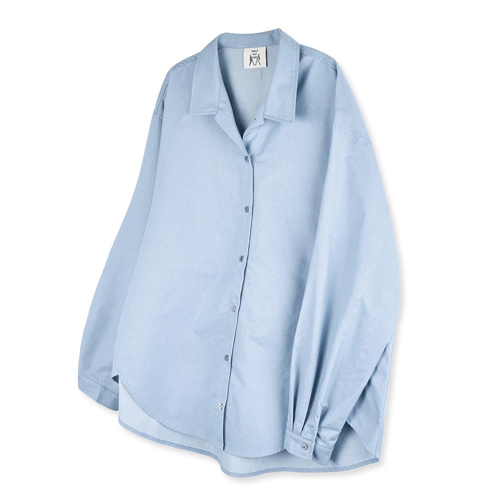 Naked Surf Club Bio Cotton Shirt (Sky Blue) Sky Blue/2