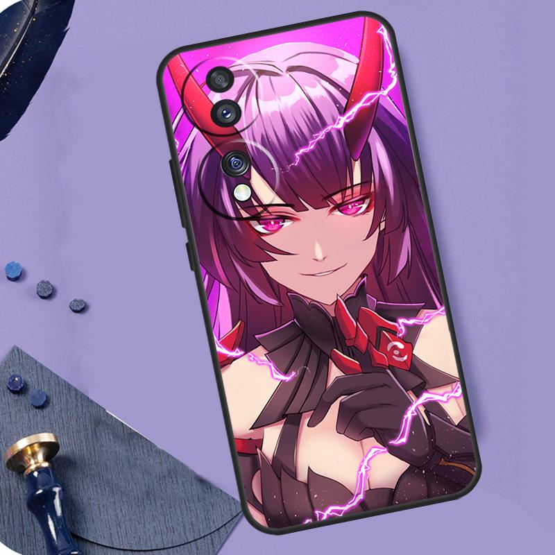 

Herrscher of Thunder Honkai Impact 3 For Honor Magic 6 5 Pro Lite 50 70 90 Case For Honor X9b X8b X7 X8 X9 X6a X7a X8a X9a Cover Honor Magic6 Lite