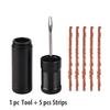 Tubeless Tire Repair Kit for Road MTB Bikes - Rubber Plugs Bacon Strips Insertion Tool for Puncture Fixes Mass Air Flow 3