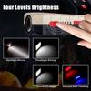 Cob Led Work Light 4 Brightness Adjustable High Brightness Usb Rechargeable Magnetic Camping Lamp Torch