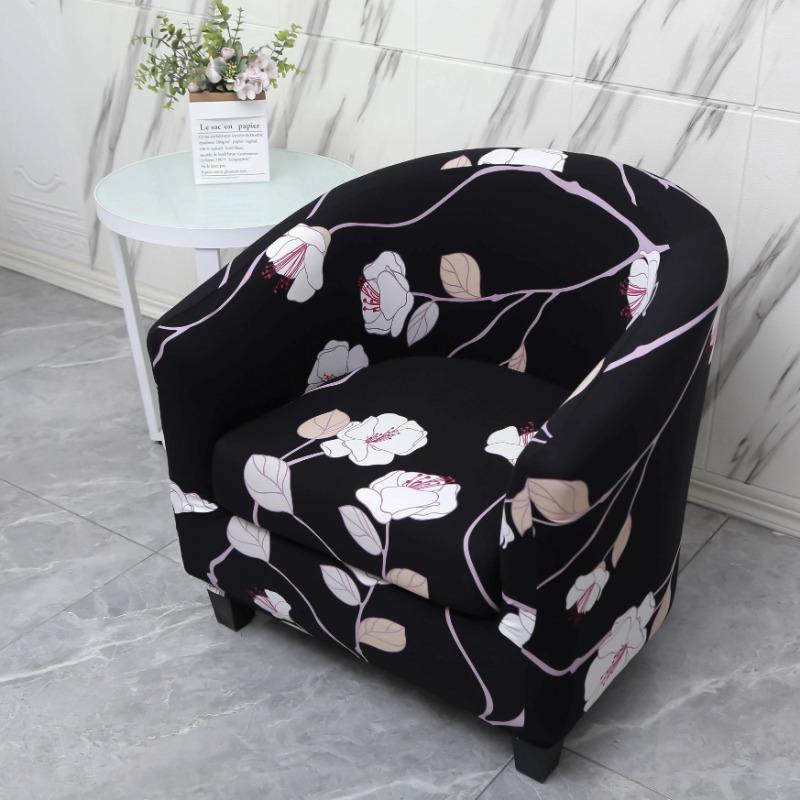 Armchairs Chair Covers Stretch Single Sofa Slipcover Sofa Couch Cover for Bar Counter with Seat Covers Funda De Sofá Individual