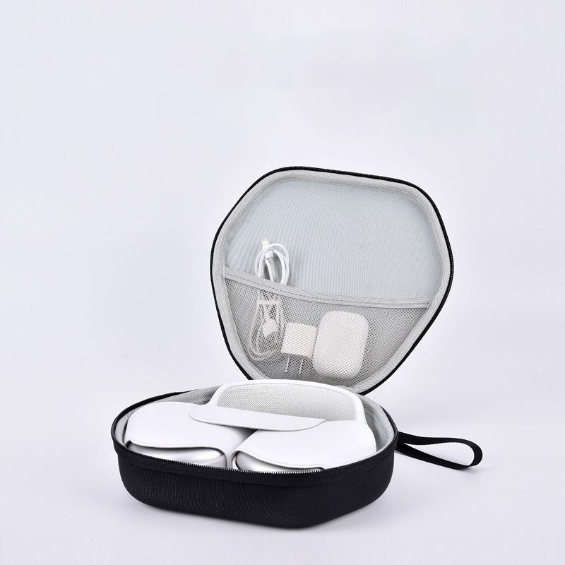 For Airpods Max Bluetooth-compatible Earphone Storage Bag EVA Hard Portable Wireless Headphone Shockproof Protective Cover Case