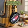 Non-Toxic 3D Fun Rechargeable Pixel Compass Keychain Creative Cartoon Backpack Pendant Simple Design Game Periphery Toys For Kids Gifts