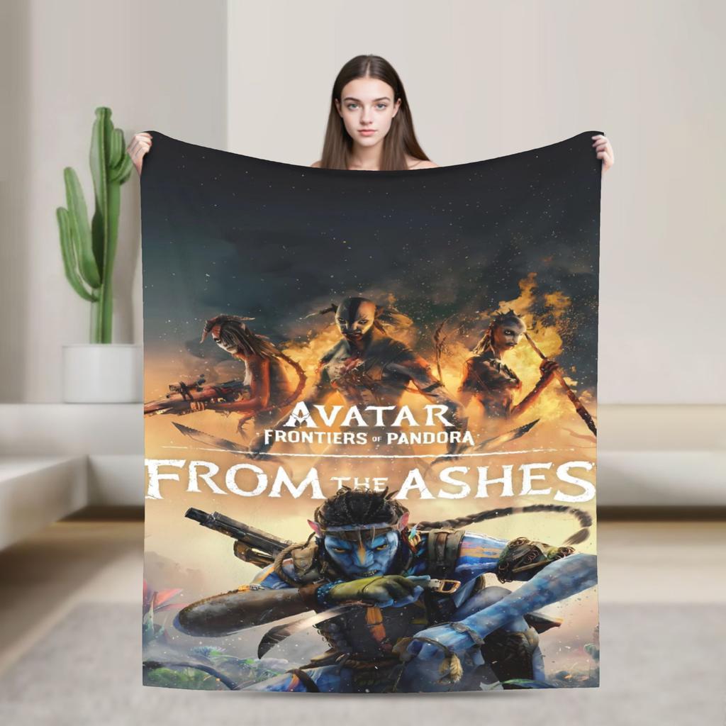 Avatar 2025 Blanket  Super Warm Funny Plush Throw Blanket For Kids Adult Living Room Flannel Bedspread Bed Cover